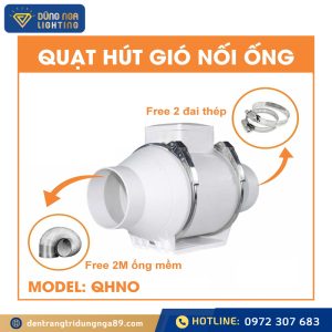 Quạt hút gió nối ống