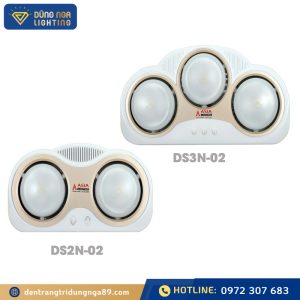 Đèn sưởi nhà tắm lắp nổi – bóng mờ