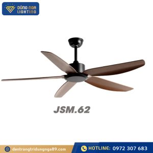 Quạt 5 cánh vân gỗ JSM.62