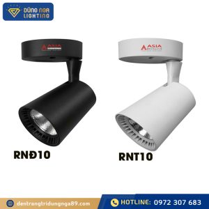 Đèn rọi ngồi vỏ trắng-vỏ đen