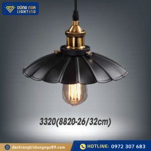 Đèn thả đơn 3320 (8820-26/32cm)