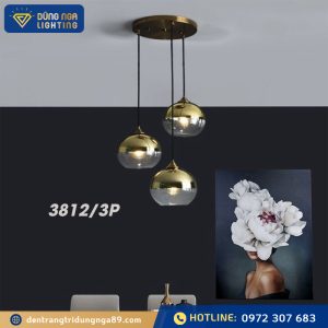 Đèn thả phòng ăn 3812/3P