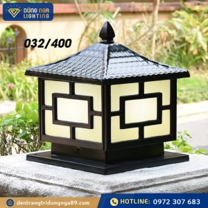 Đèn mâm ốp gỗ